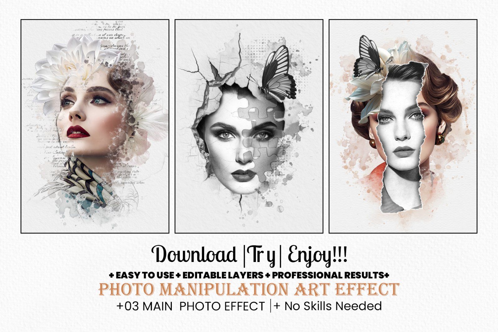 Manipulation Photo Art Template — image 1