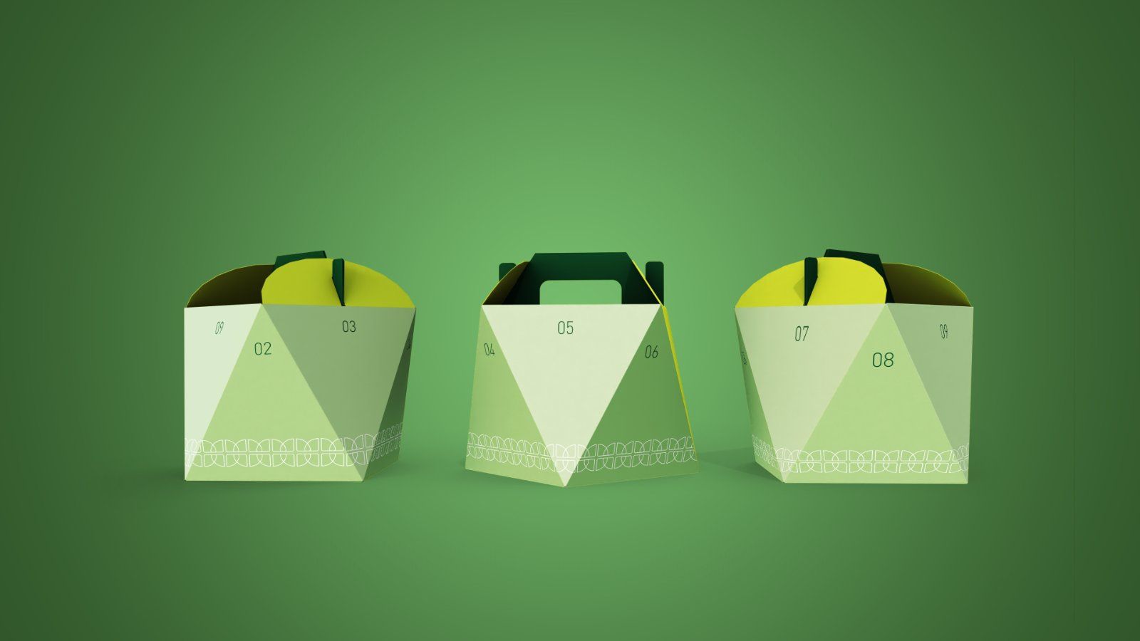 Takeaway Food Box Mockup – 6 PSD Files, Food Packaging & Carry Box Mockup — image 7