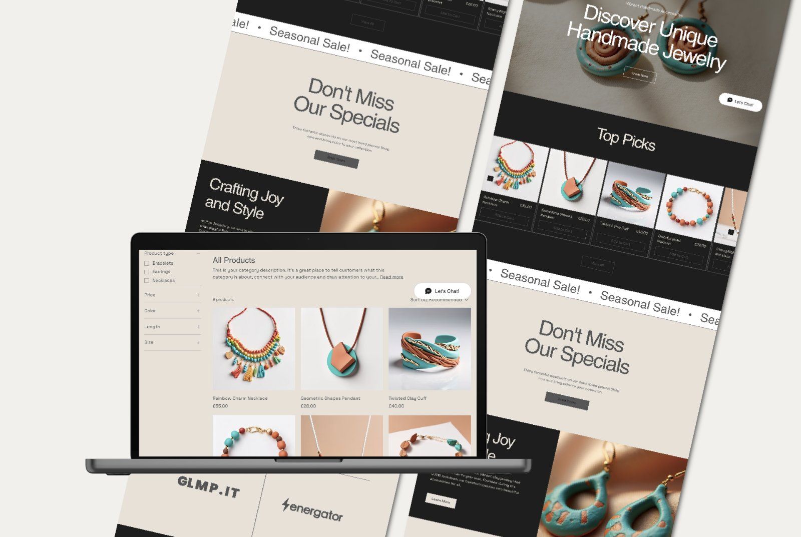 Jewelry Store Wix Website Template — image 5