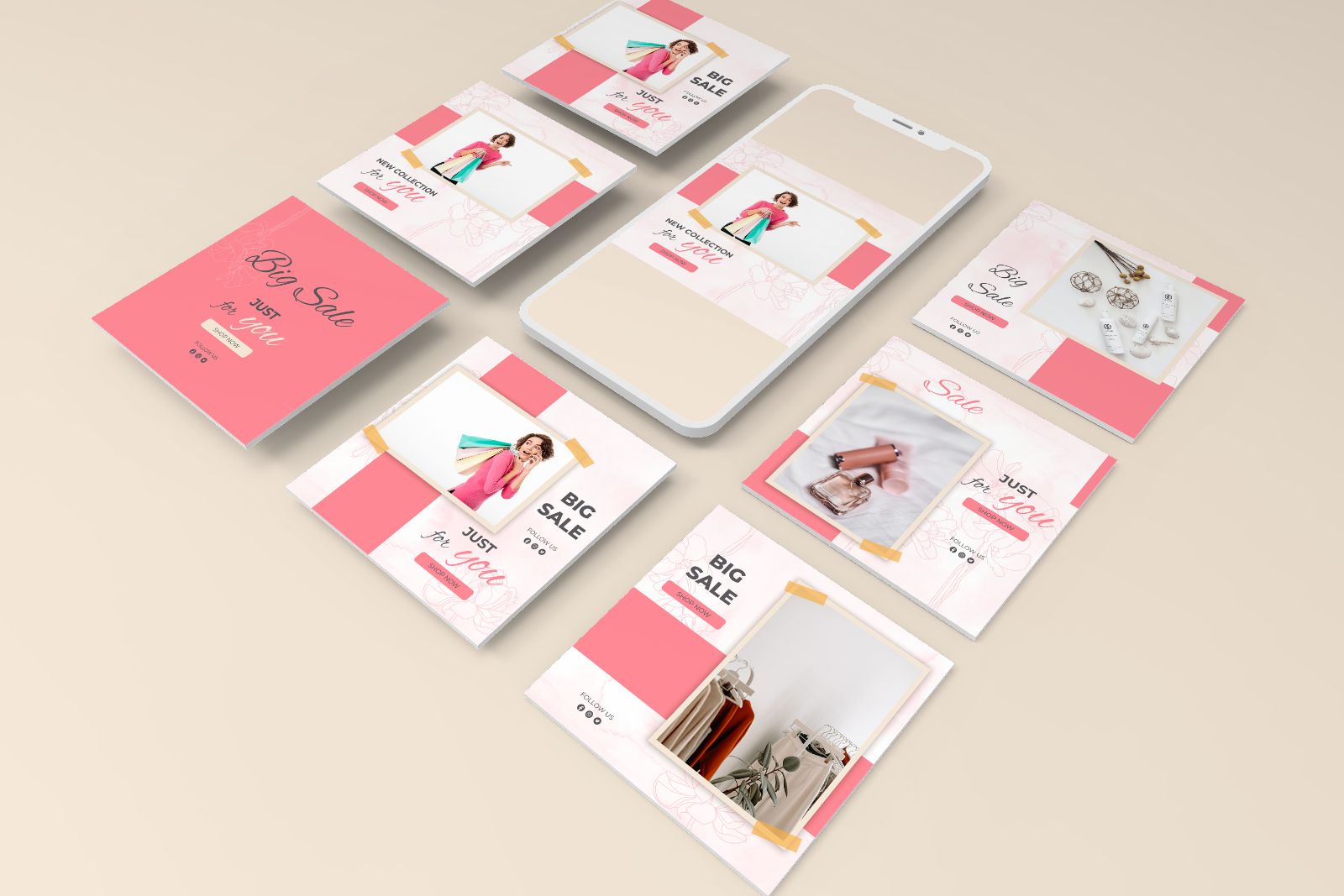 Shopping - Social Media Template-22-063 — image 2