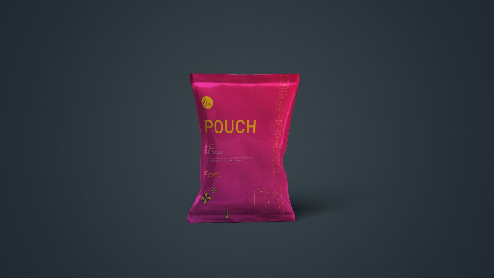 Snack Pouch Packaging Mockup - 5 PSD — image 2
