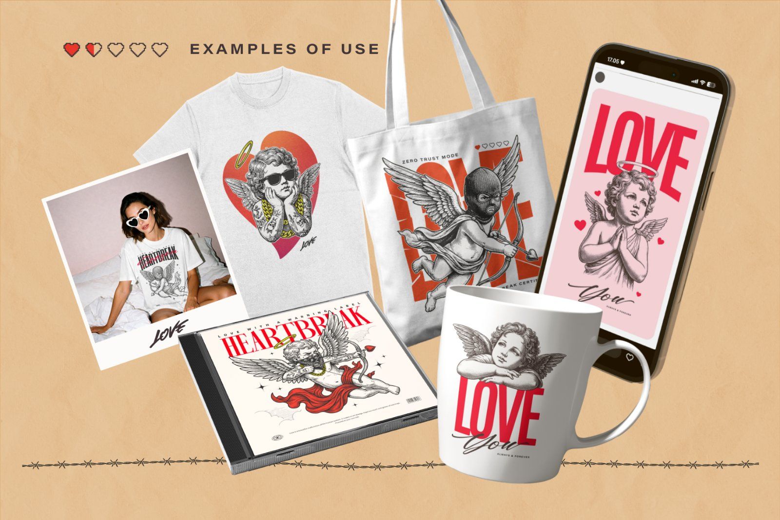 Classic & Modern Vector Cupids — image 4