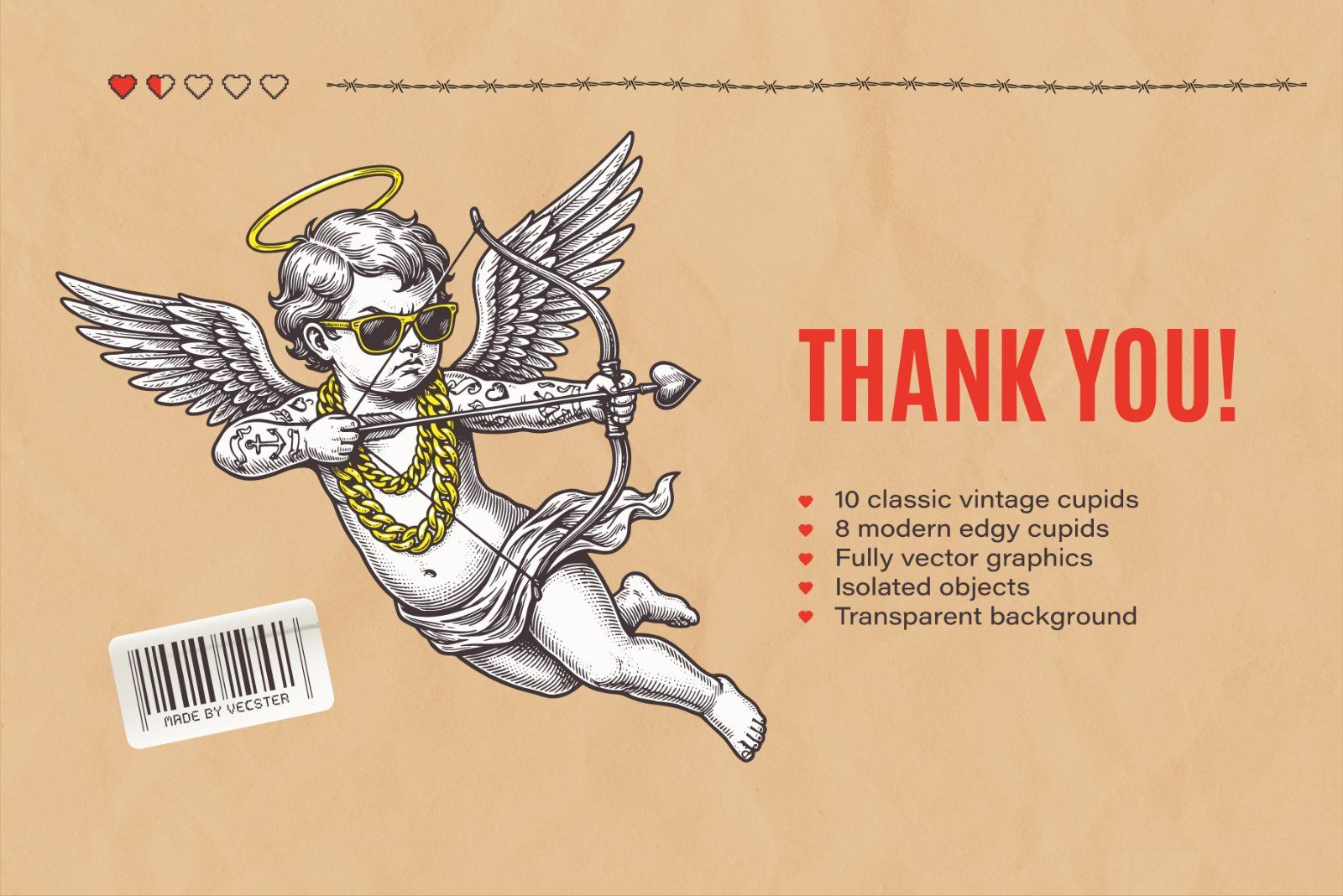 Classic & Modern Vector Cupids — image 5