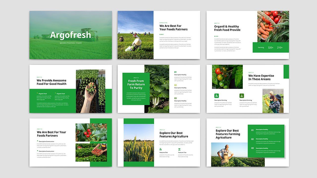 Argofresh - Agriculture PowerPoint Presentation Template — image 2