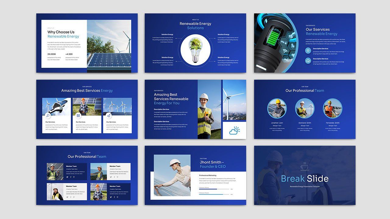 Renewable Energy PowerPoint Template — image 3