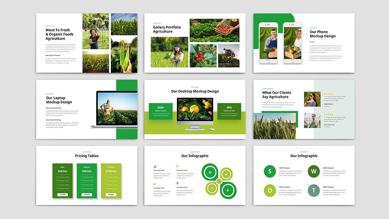 Argofresh - Agriculture PowerPoint Presentation Template — image 4