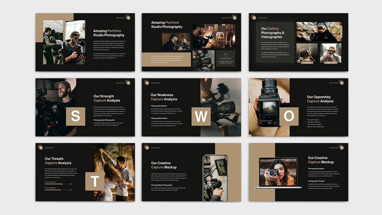 Capture - Photography PowerPoint Template — image 4