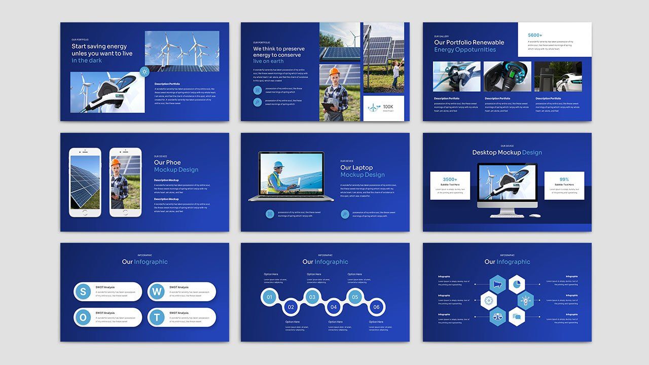 Renewable Energy PowerPoint Template — image 4