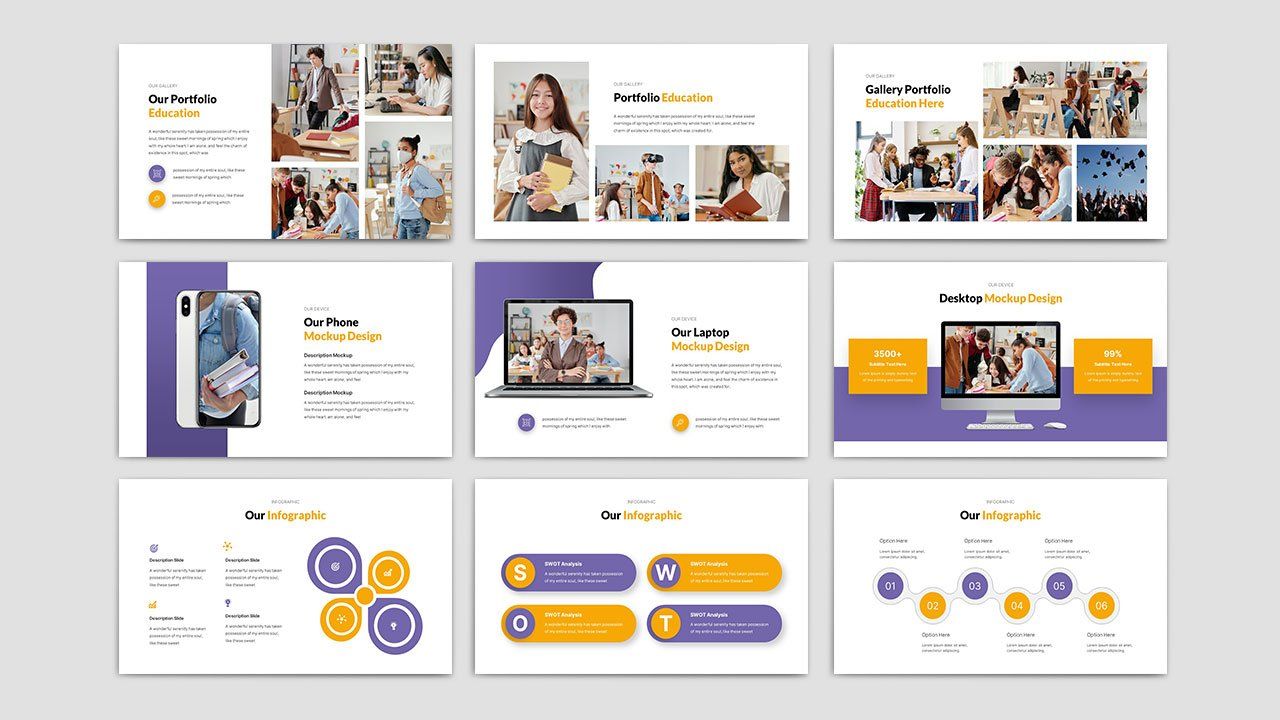 Education PowerPoint Presentation Template — image 4