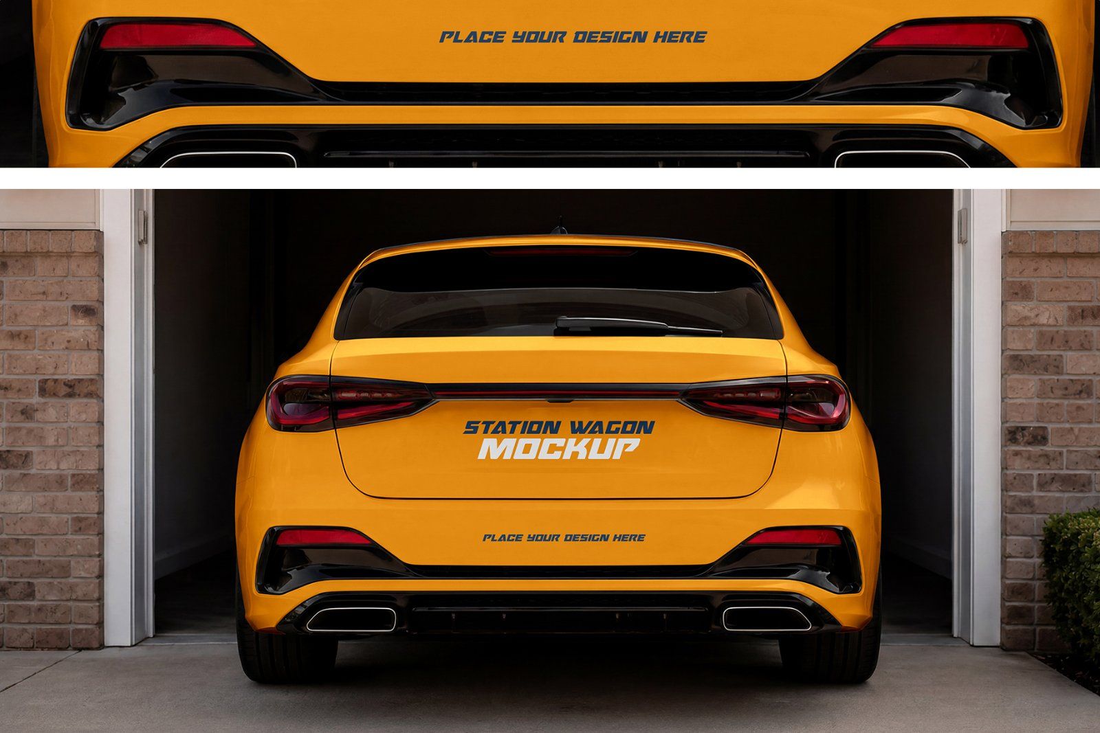 Station Wagon Mockup Set — image 4