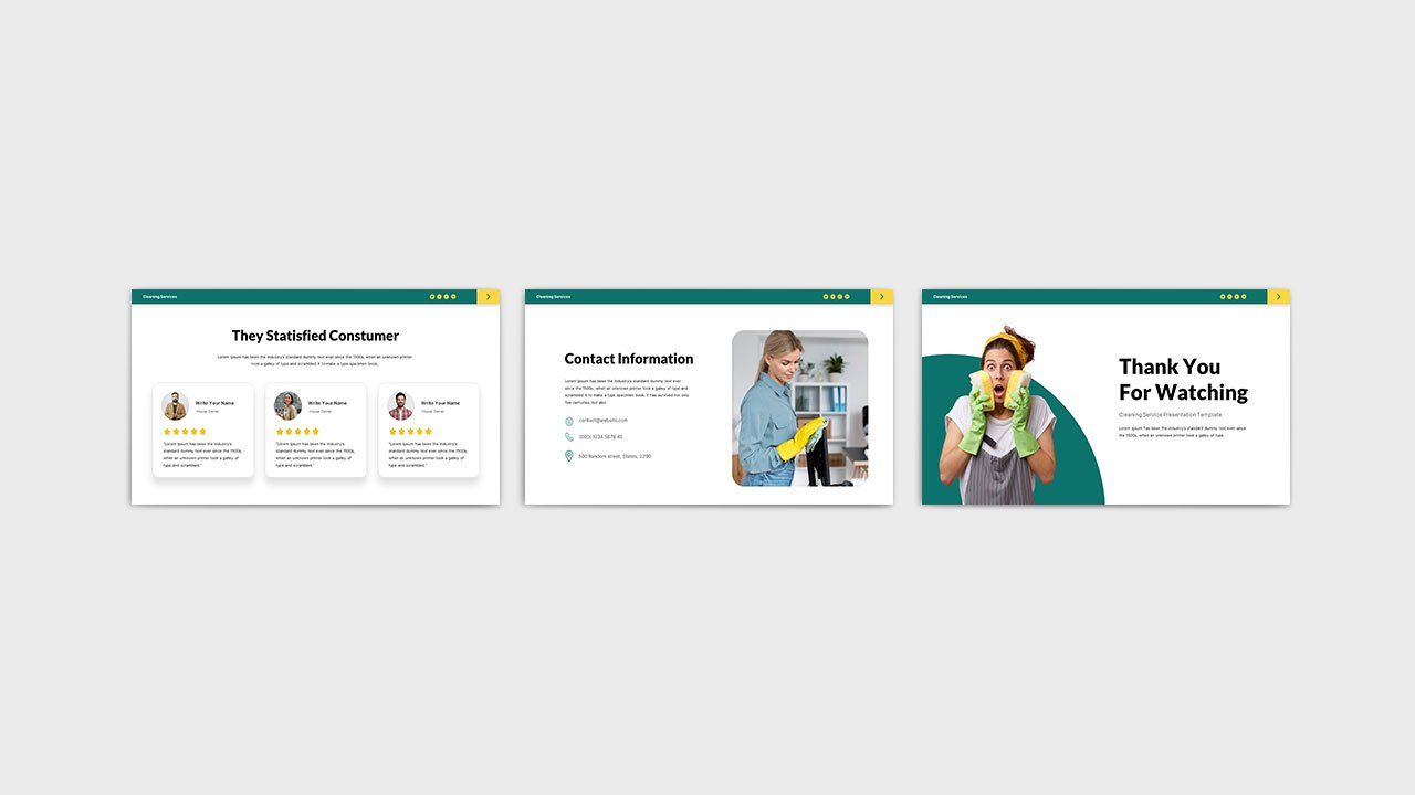 Cleaning Service PowerPoint Template — image 5