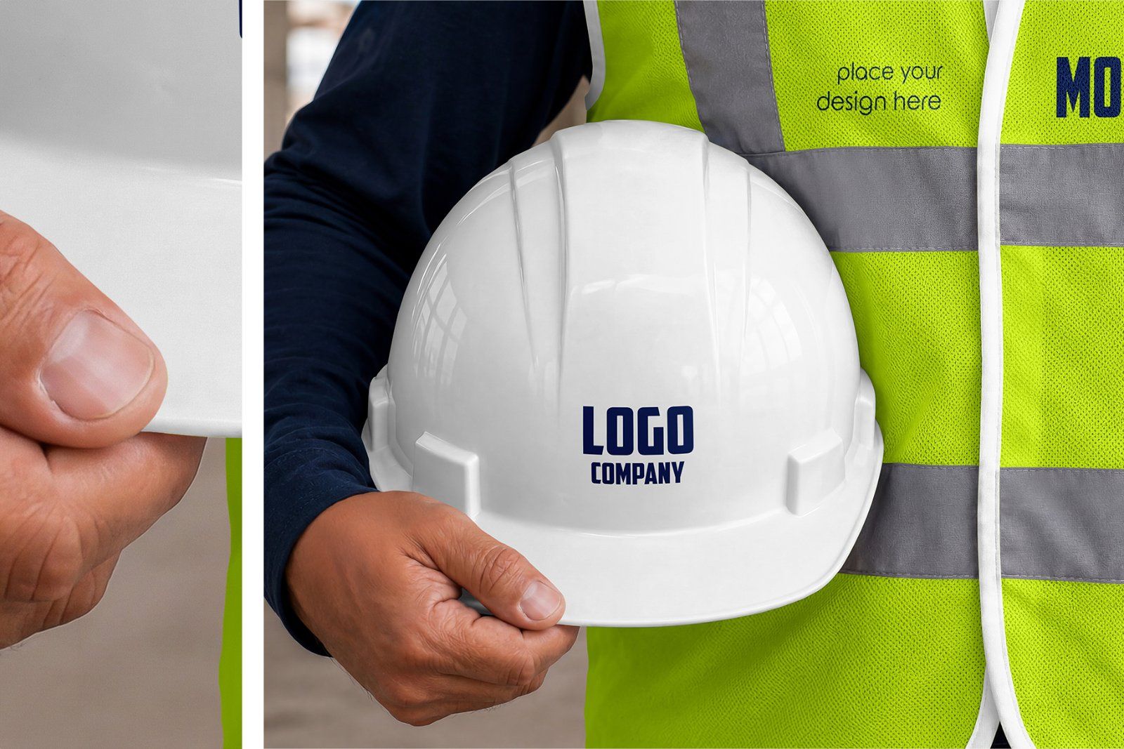 Safety Construction Vest Mockup Set — image 4