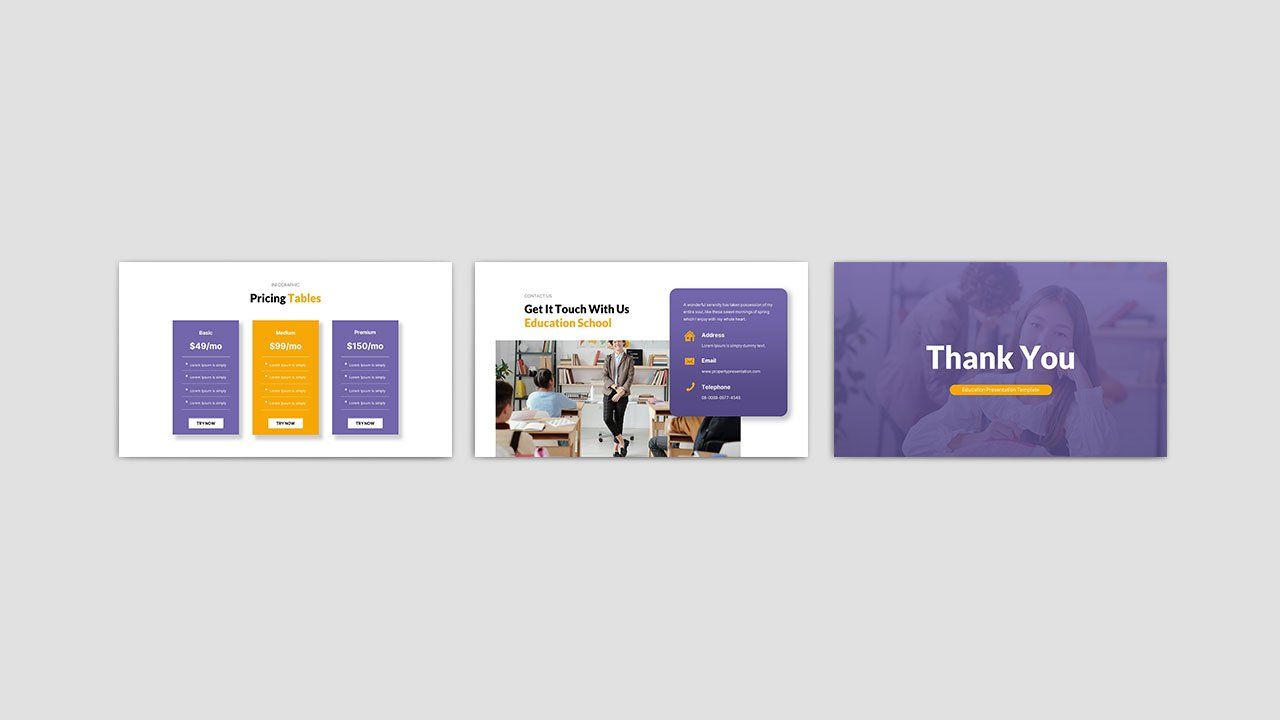 Education PowerPoint Presentation Template — image 5