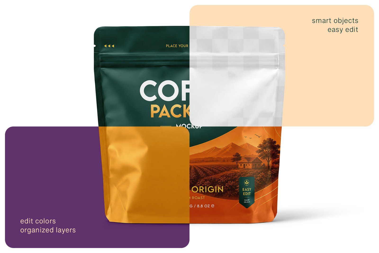 Coffee Package Mockup Set — image 2