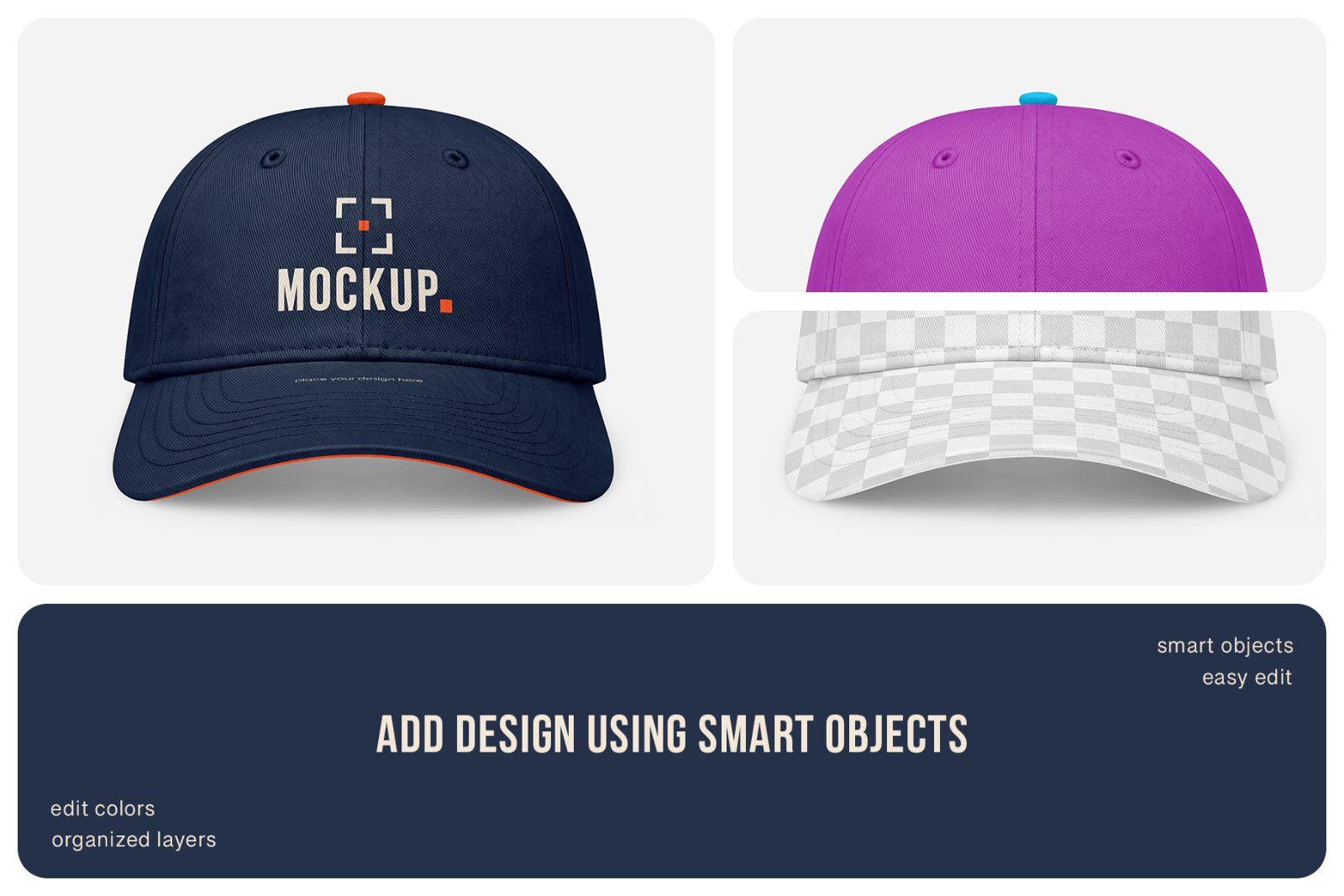 Baseball Cap Mockup Set — image 2