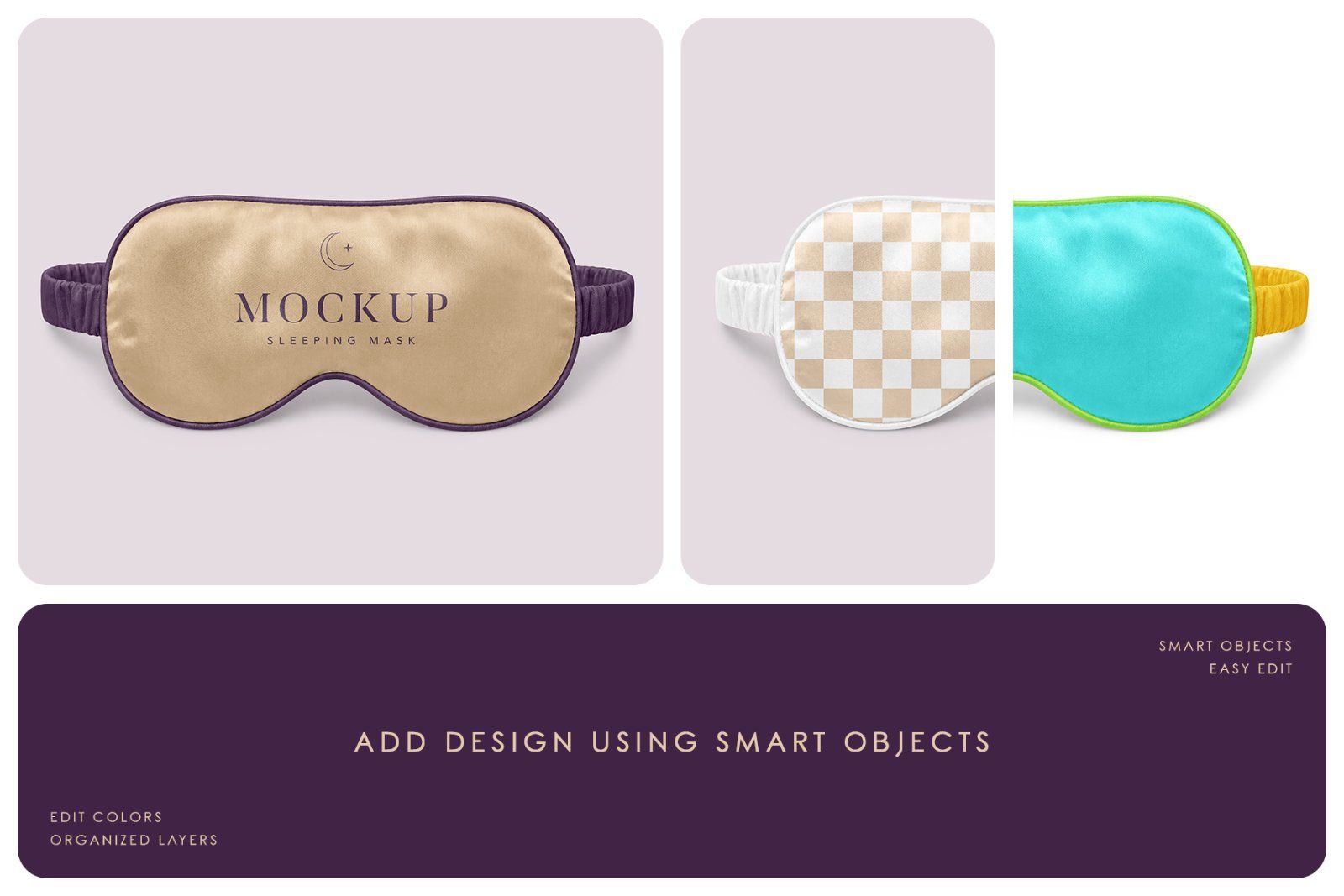 Sleeping Mask Mockup Set — image 2
