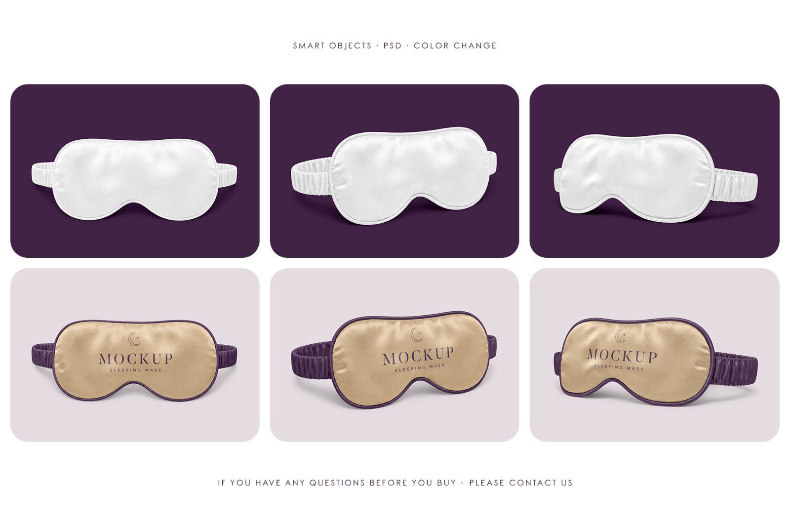 Sleeping Mask Mockup Set — image 4