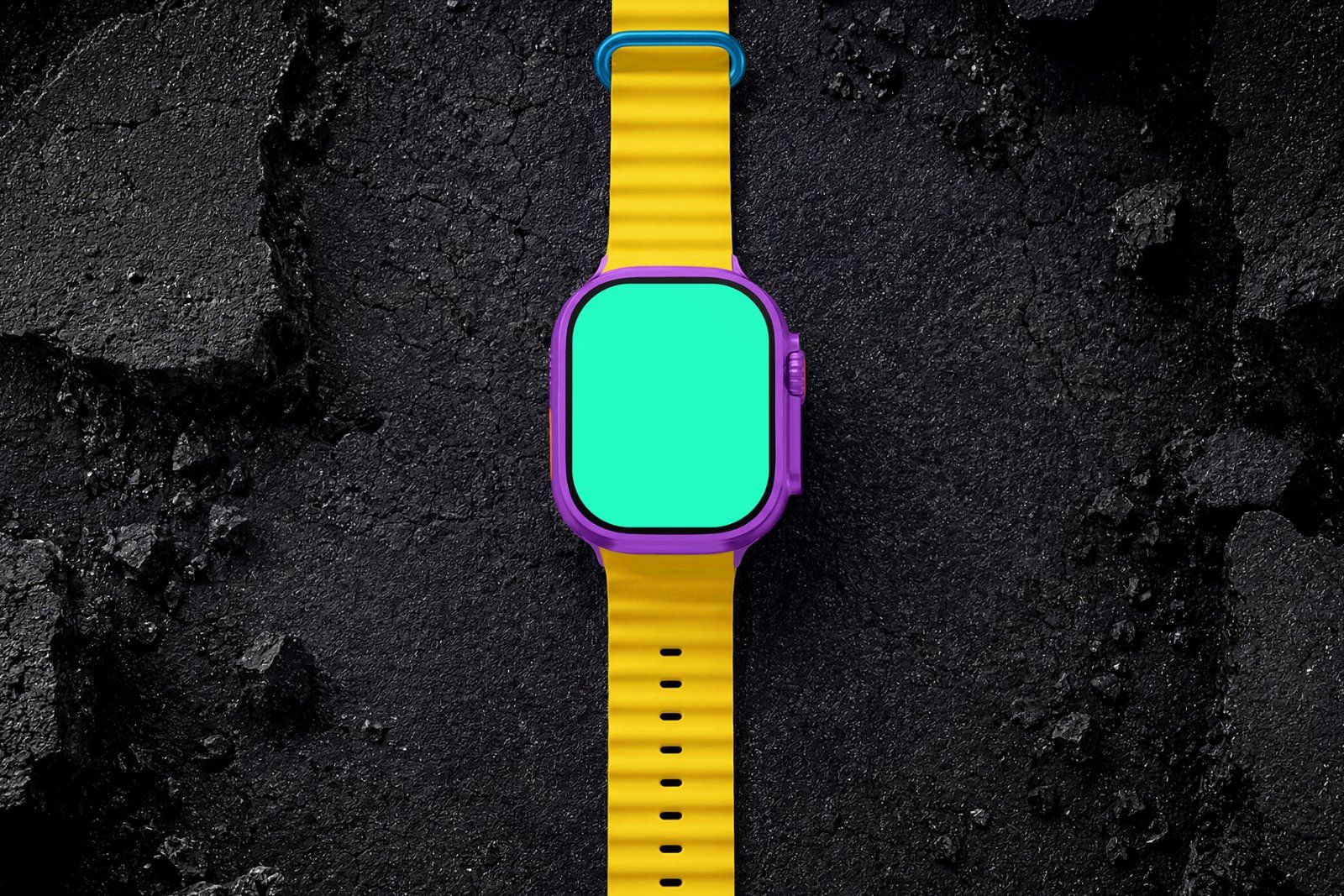 Apple Watch Ultra 2 Style Rugged Smartwatch Mockup Set — image 3