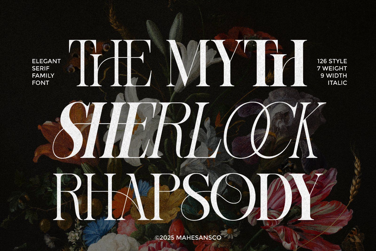 Sherlock Serif Family (126 Fonts) — image 1