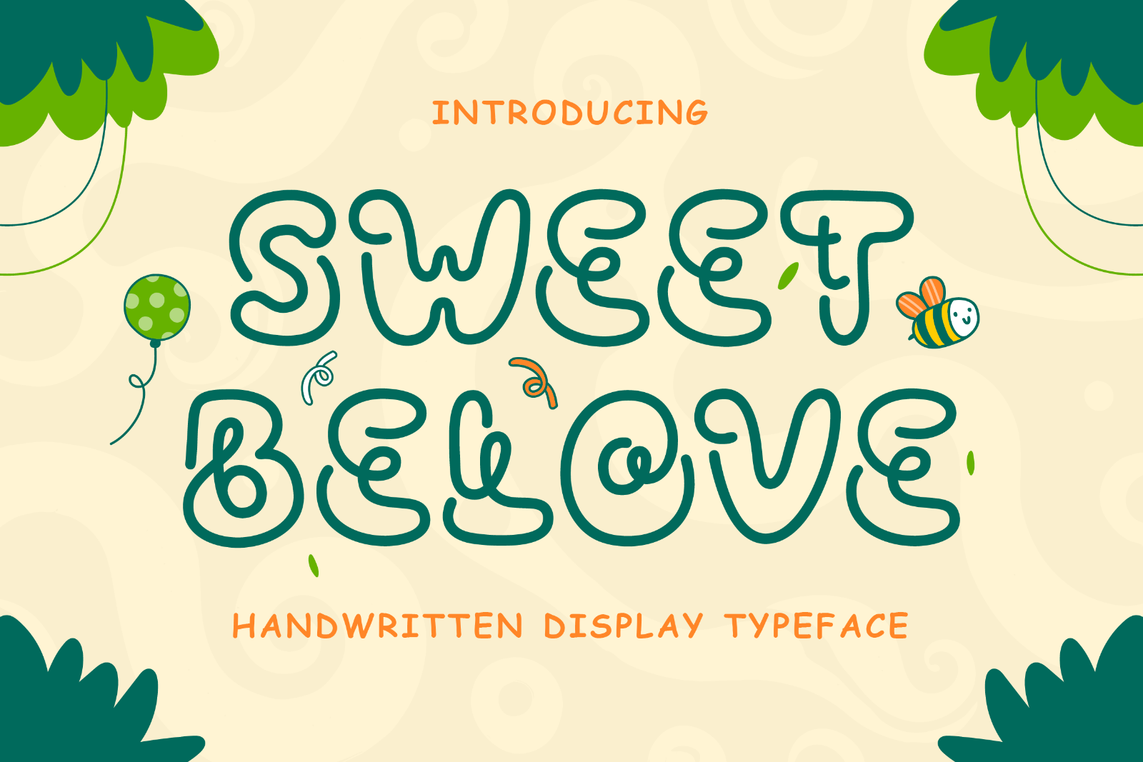 Sweet Belove – Playful Handwritten Display — image 1