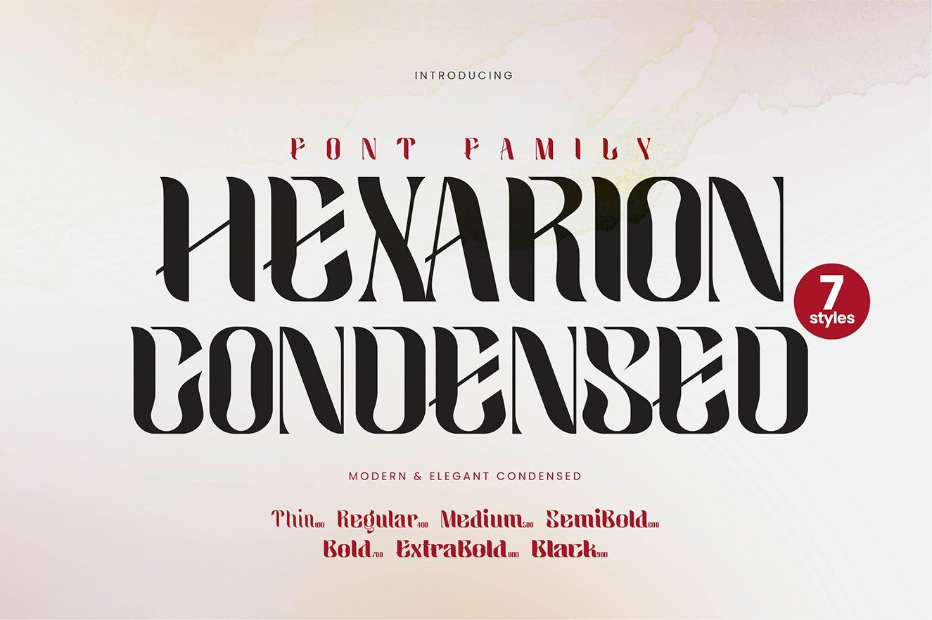 Hexarion Condensed — image 1