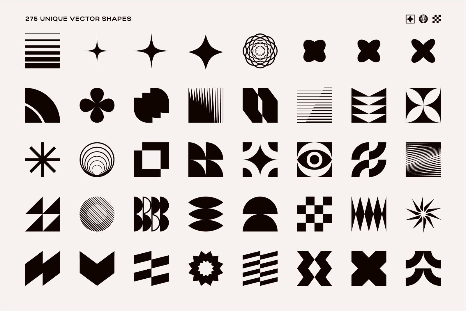 275 Modern Geometric Vector Elements — image 2