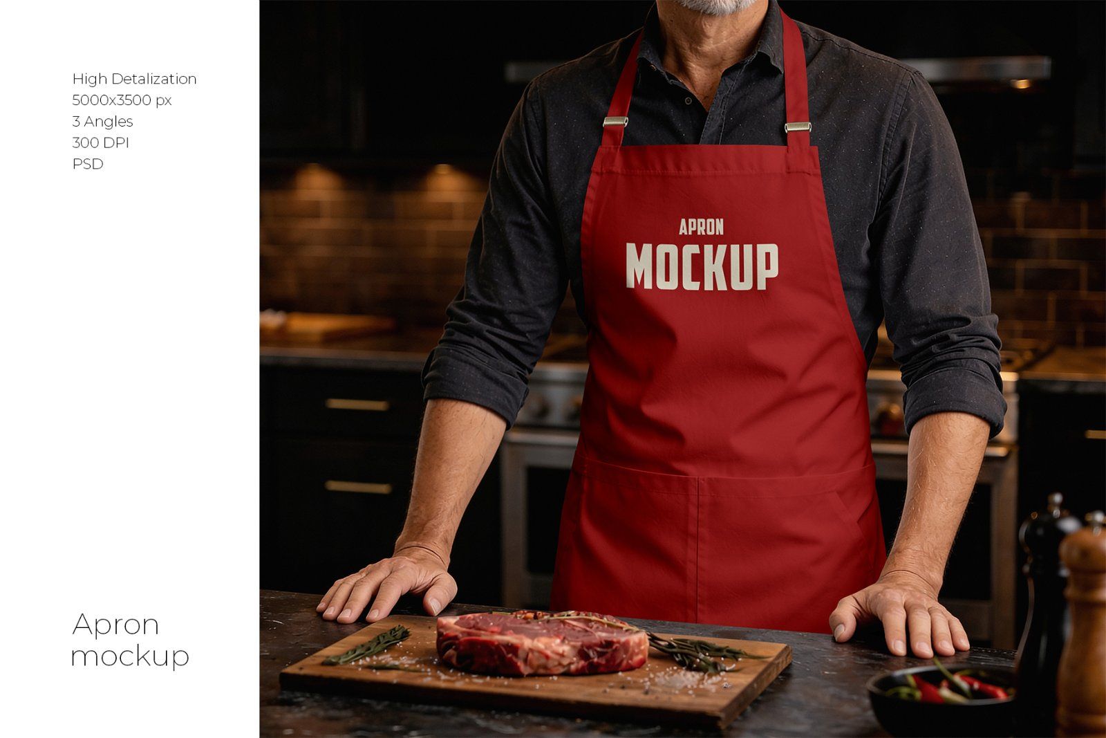 Apron Mockup Set — image 1