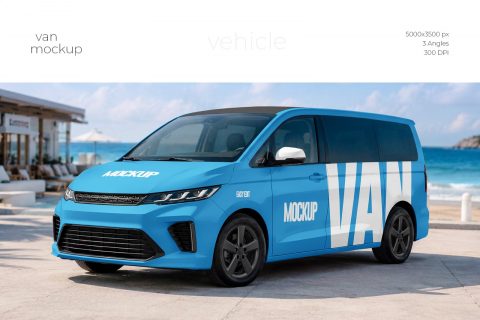 Van Mockup Set