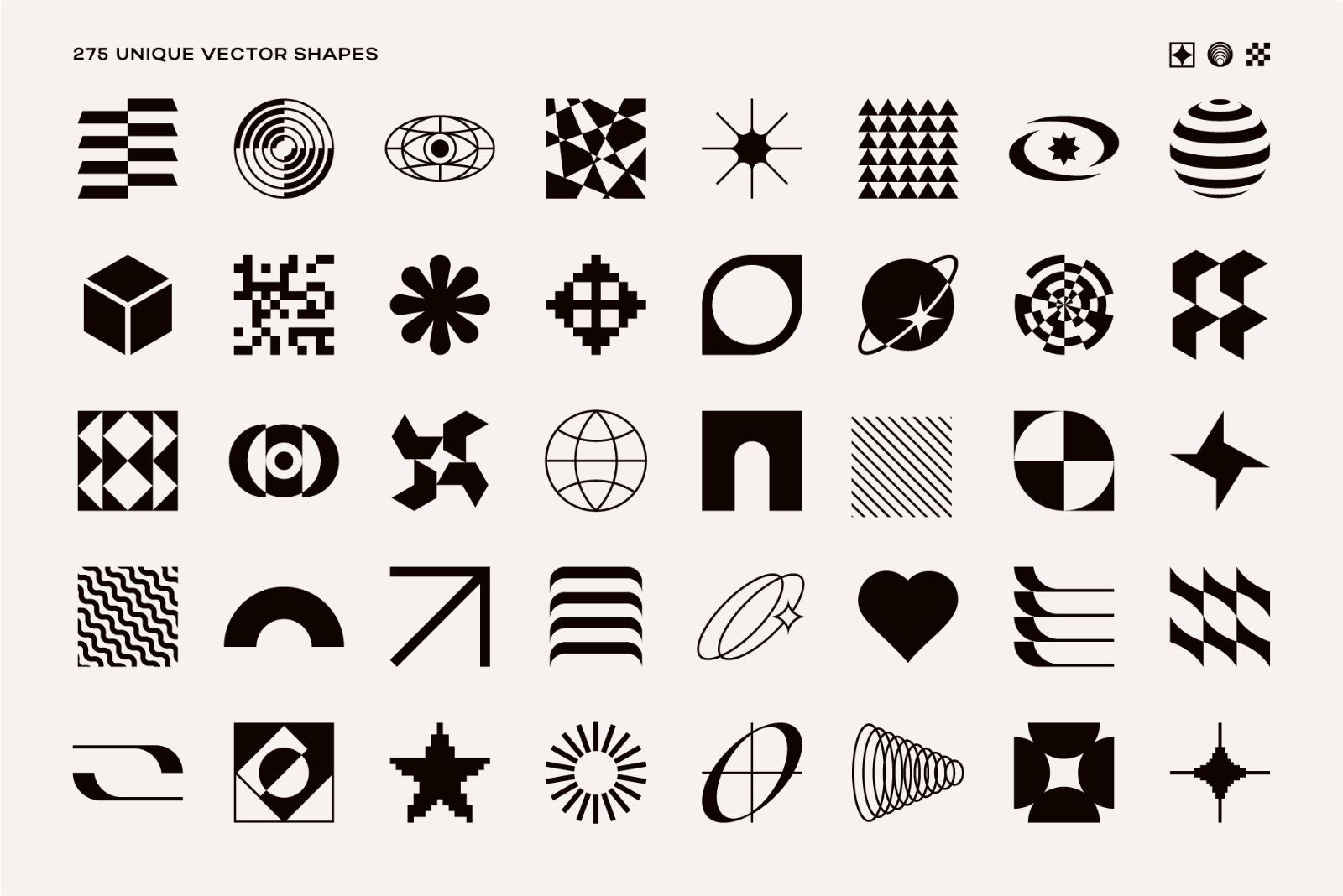 275 Modern Geometric Vector Elements — image 12