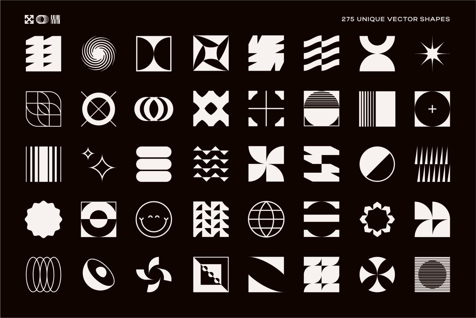 275 Modern Geometric Vector Elements — image 18