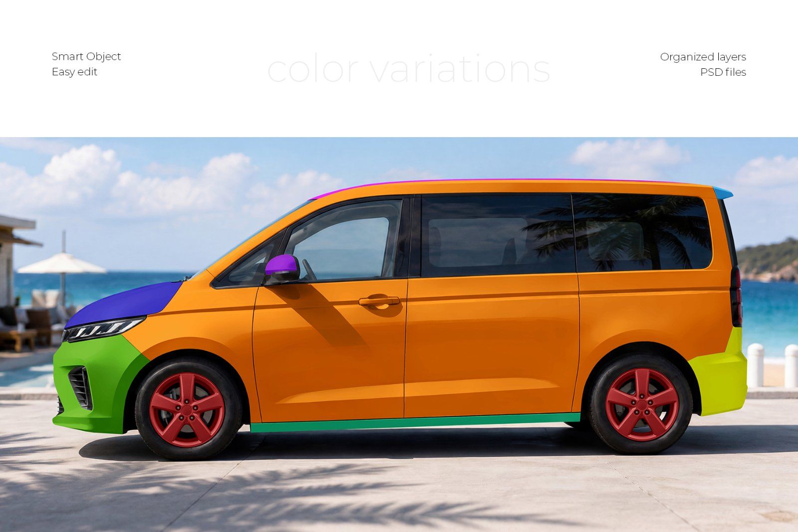Van Mockup Set — image 3