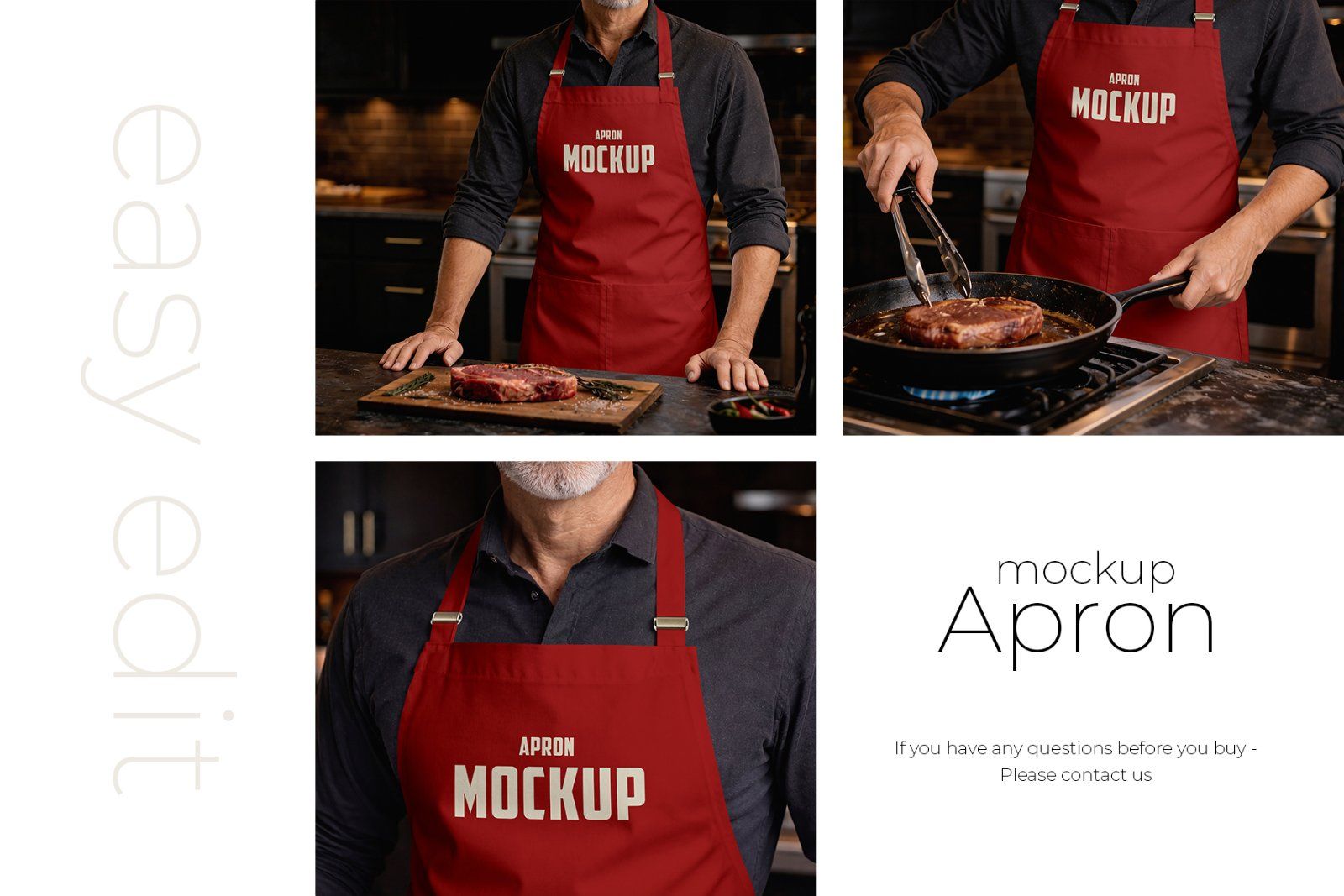 Apron Mockup Set — image 4