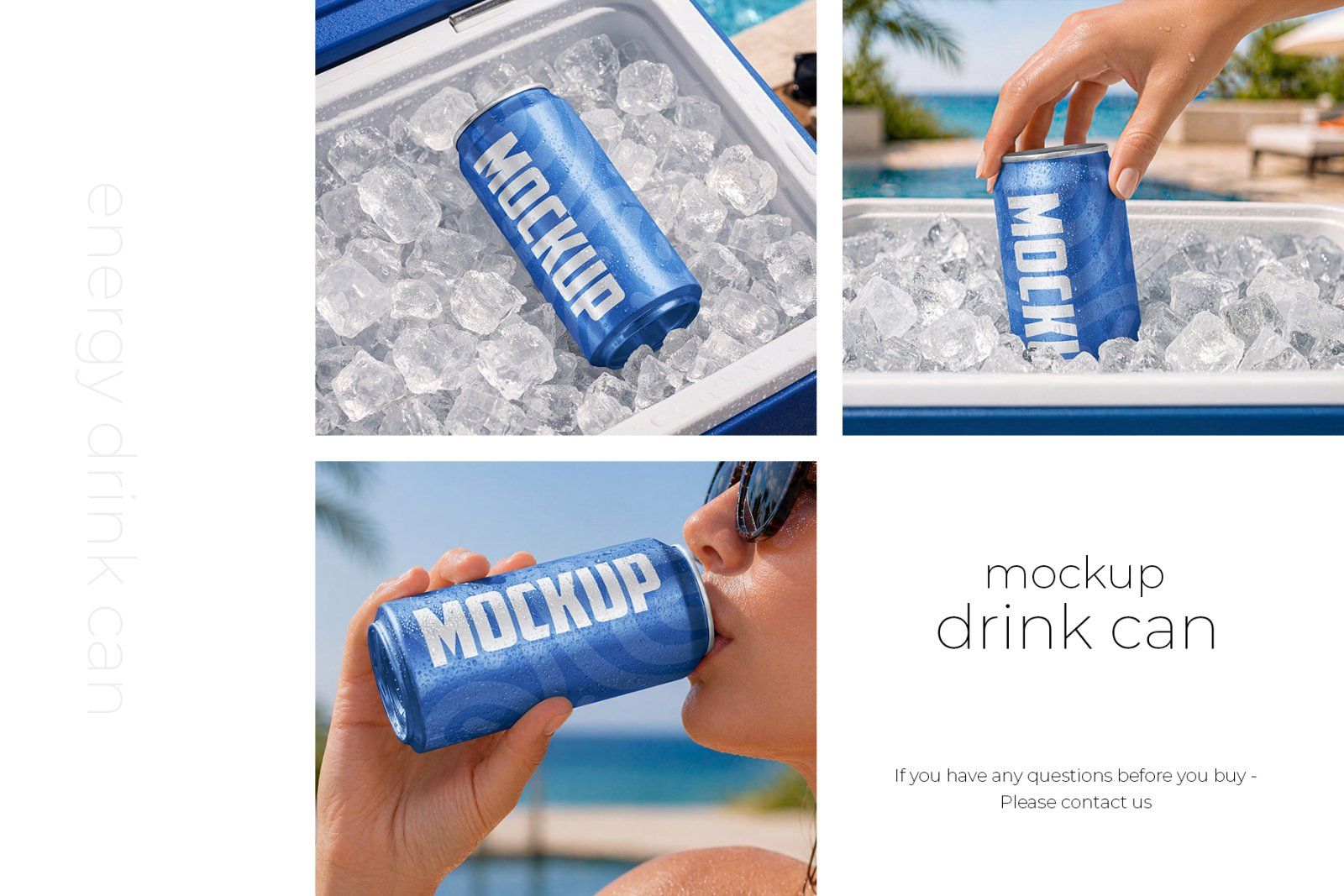 Energy Drink Can Mockup Set — image 5