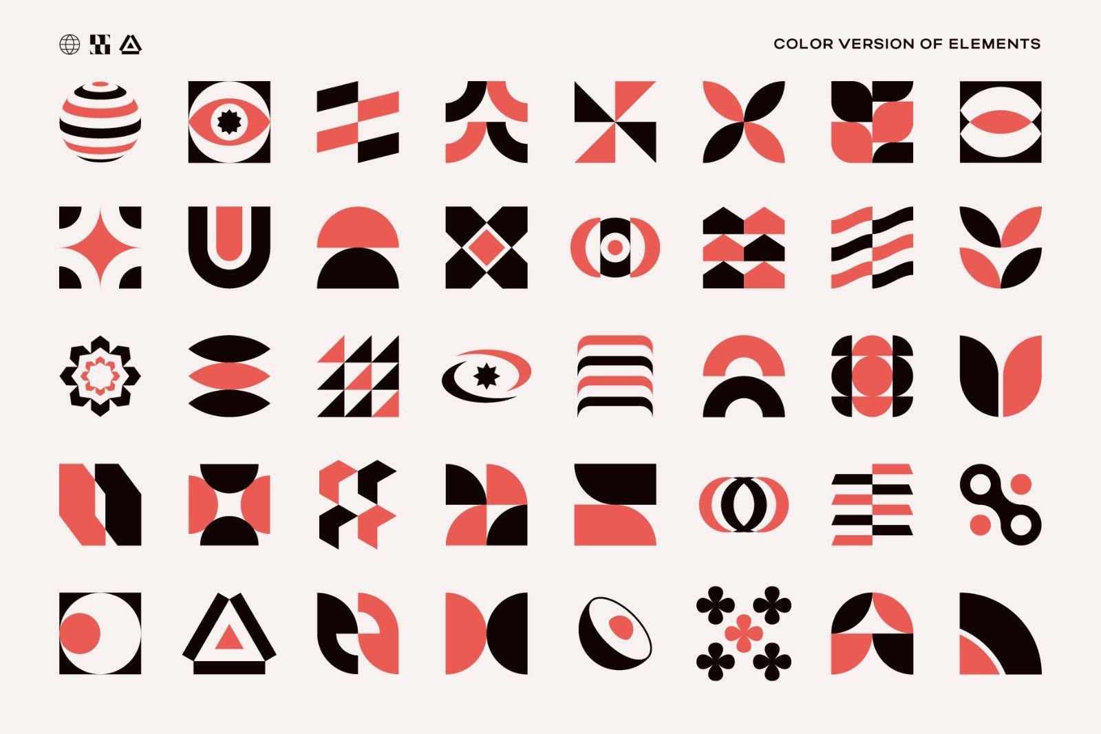 275 Modern Geometric Vector Elements — image 8