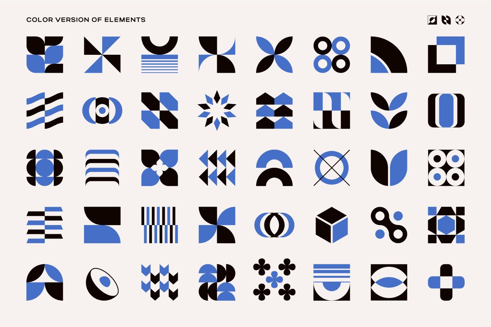 275 Modern Geometric Vector Elements — image 9