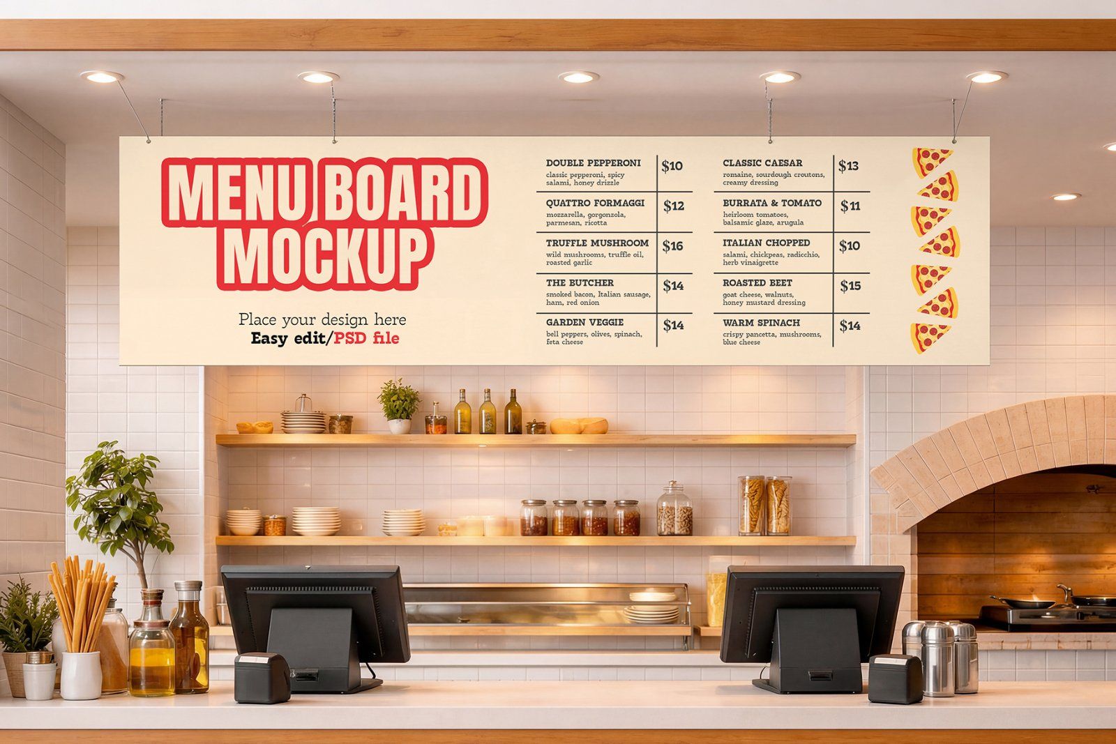 Pizza Shop Mockup Bundle — image 5