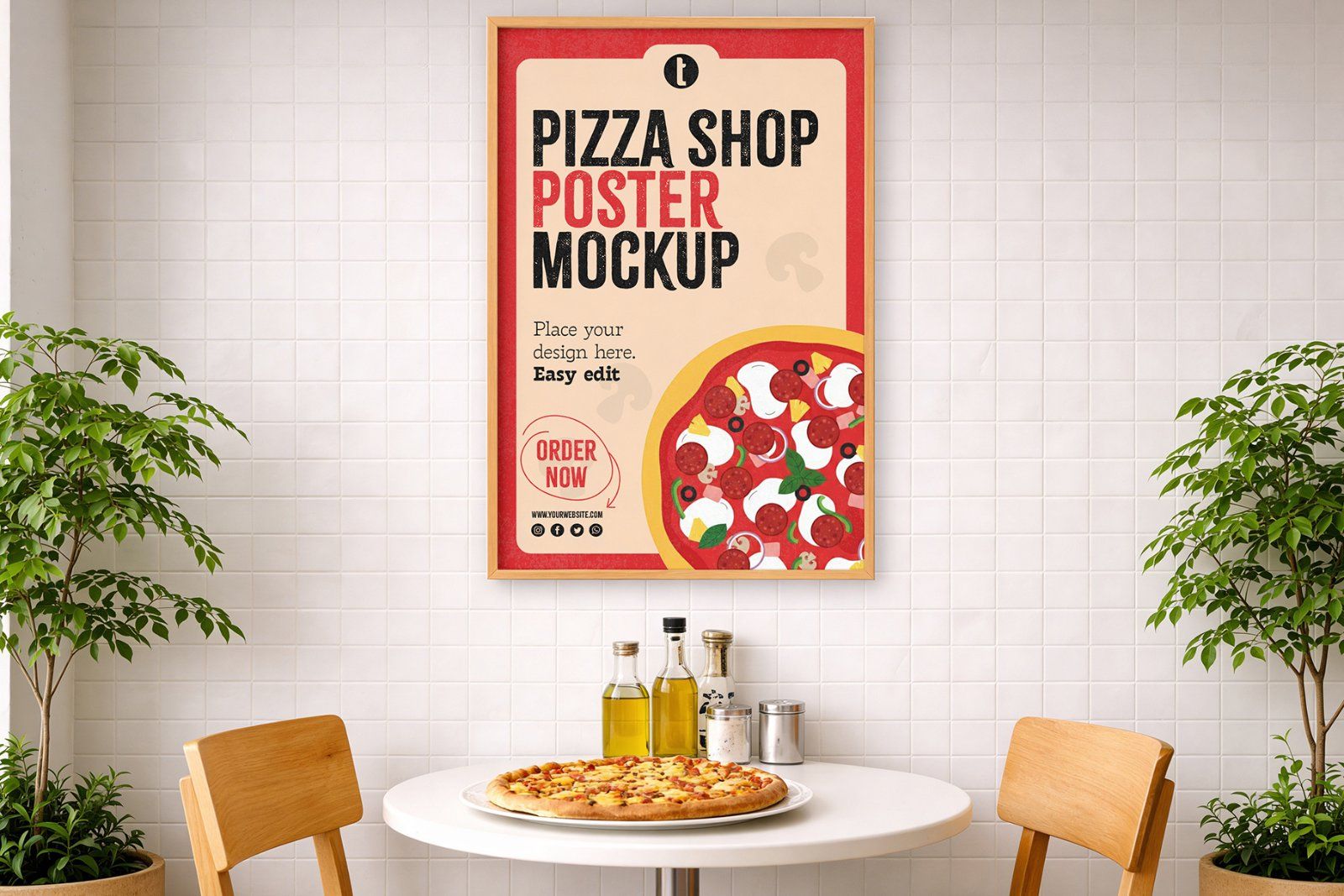 Pizza Shop Mockup Bundle — image 7
