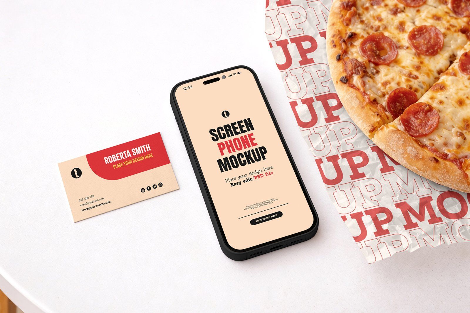 Pizza Shop Mockup Bundle — image 10