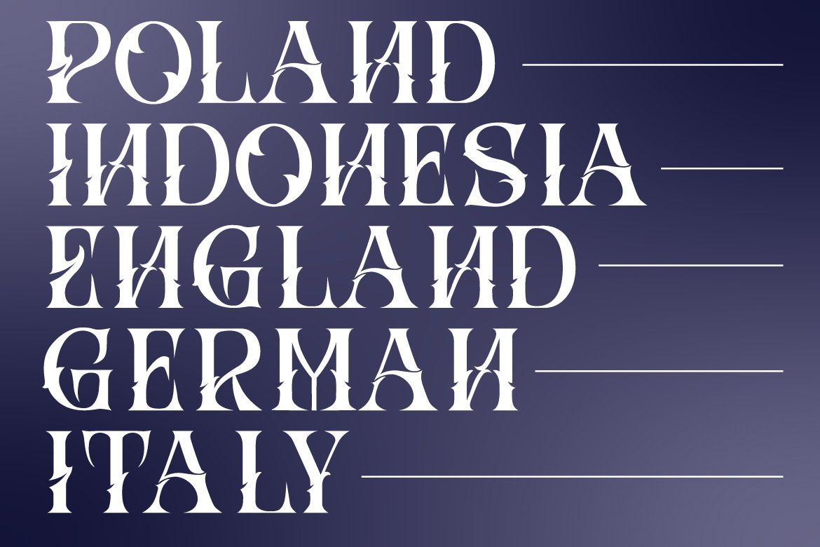 Hizba – Luxury Ornamental Serif Font — image 5