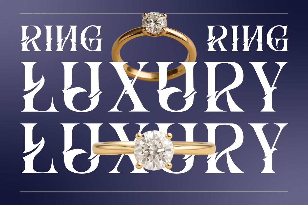 Hizba – Luxury Ornamental Serif Font — image 6