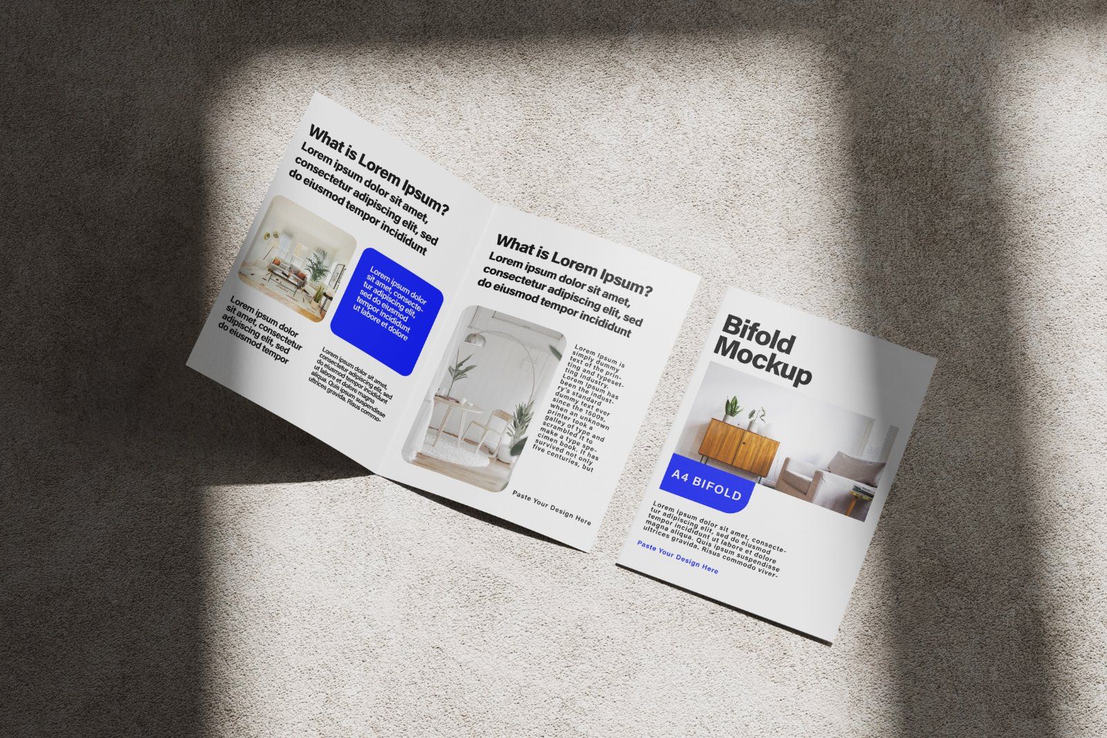 A4 Bifold Mockup — image 1