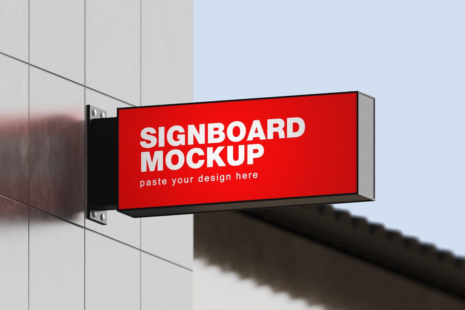 Sign Board Mockup — image 1