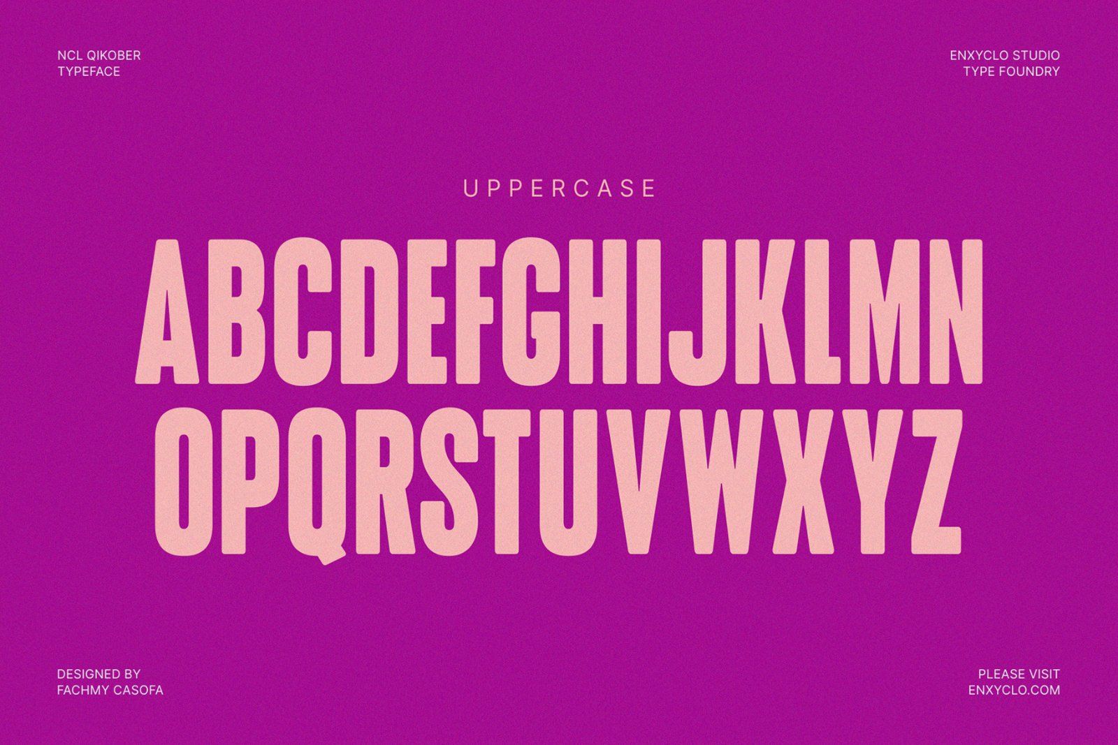Qikober - Bold Rounded Condensed Font — image 8