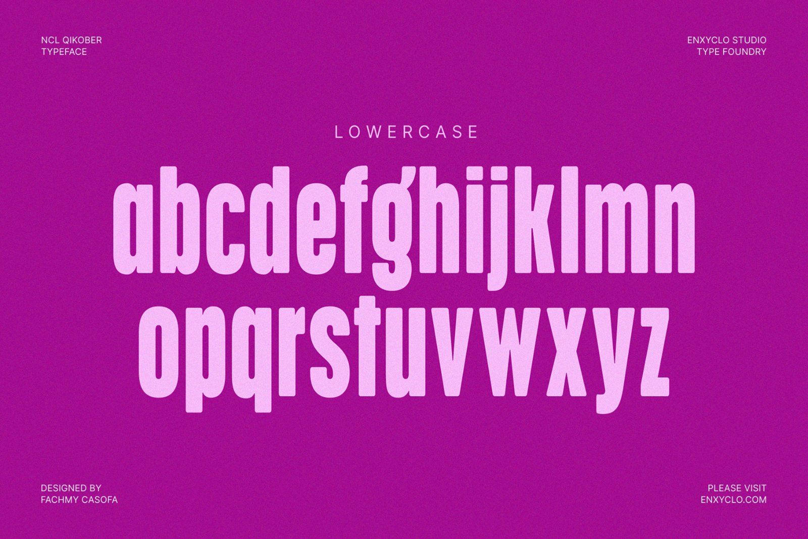 Qikober - Bold Rounded Condensed Font — image 9