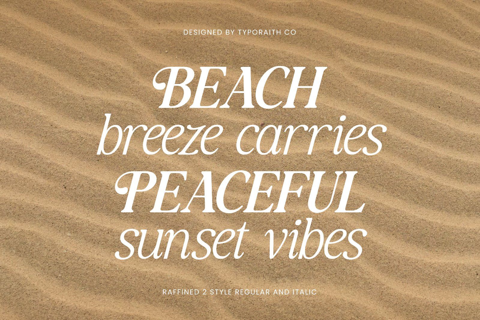 The Raffined Serif | Editorial Font — image 9