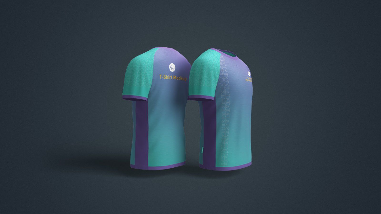 Round Neck T-Shirt Mockup - 5 PSDs — image 6