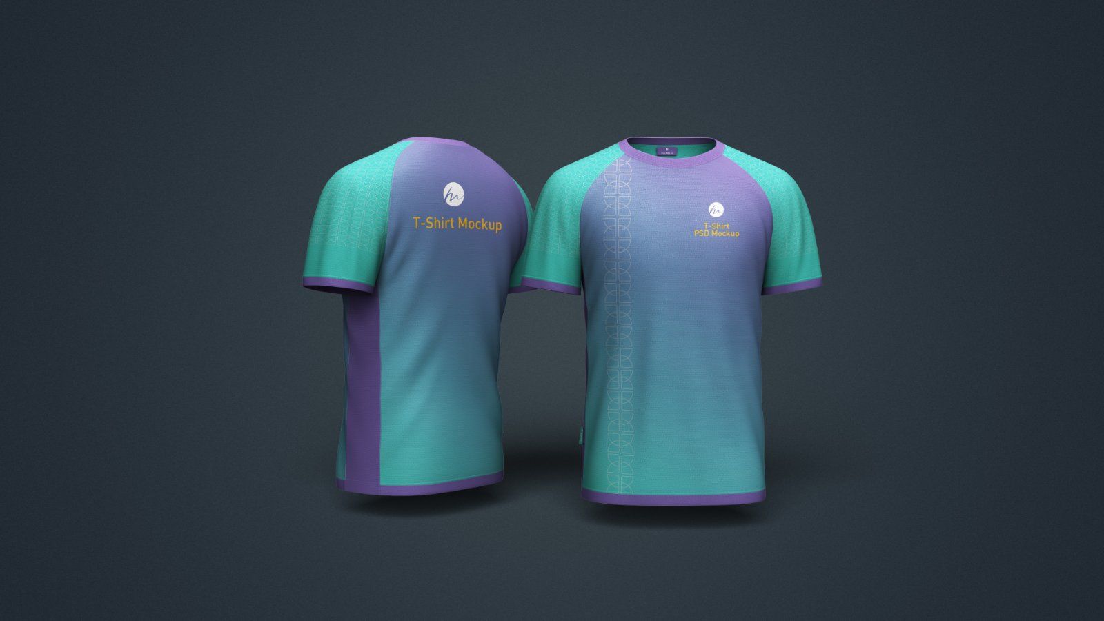 Round Neck T-Shirt Mockup - 4 PSDs — image 2
