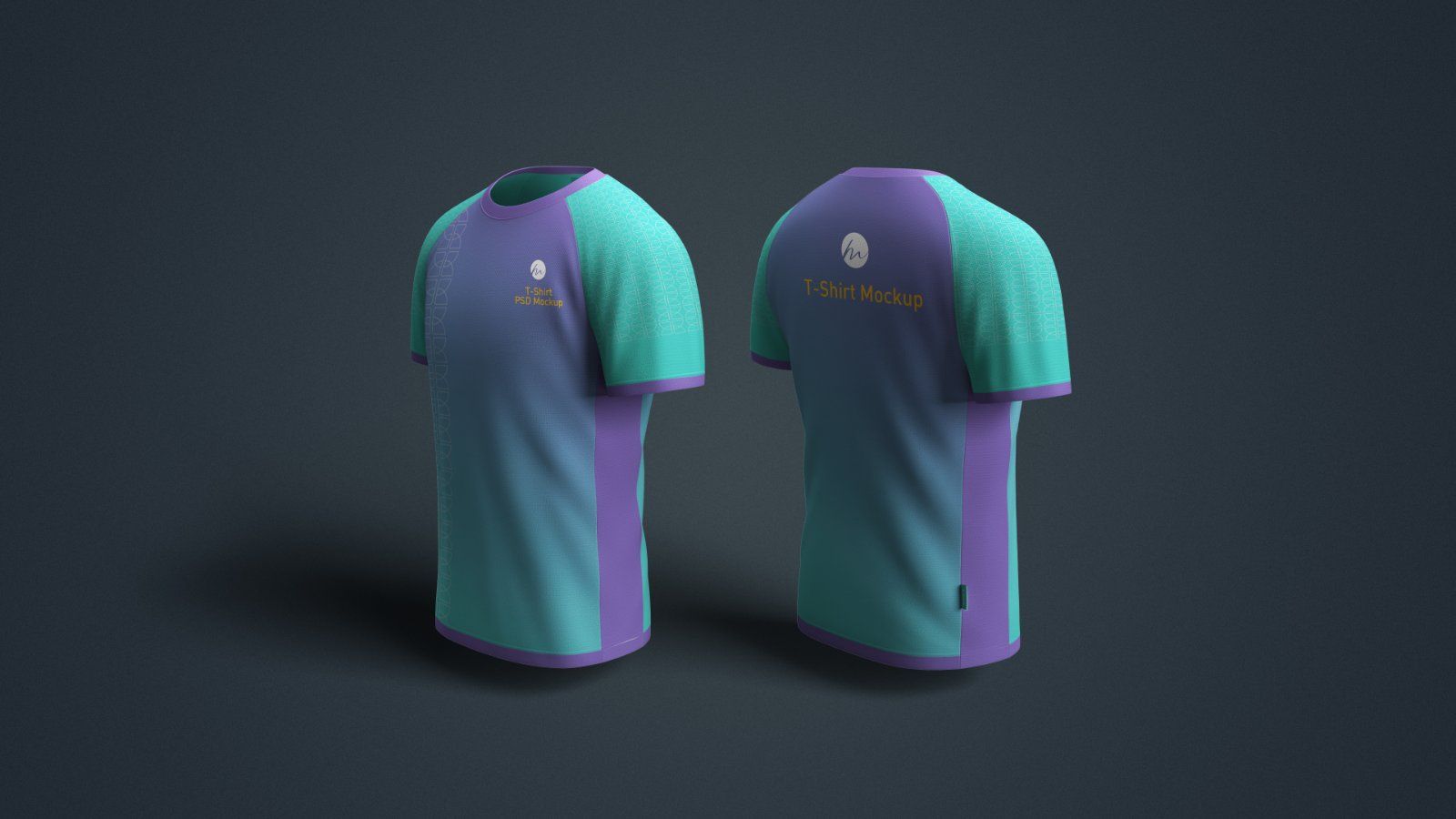 Round Neck T-Shirt Mockup - 4 PSDs — image 3