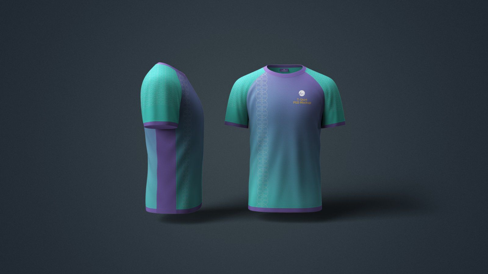 Round Neck T-Shirt Mockup - 4 PSDs — image 5