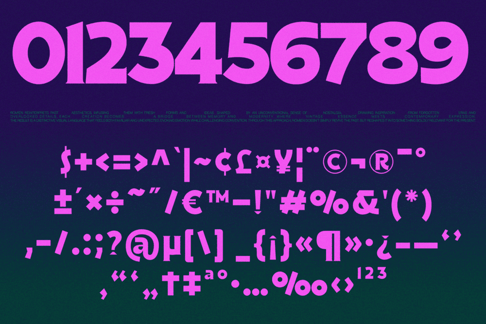 ROMIEN — Modern Classic Display Font — image 14